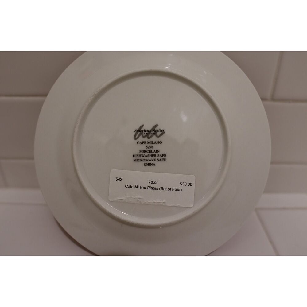 American Atelier Cafe Milano Plates (4) - Picture 5 of 5